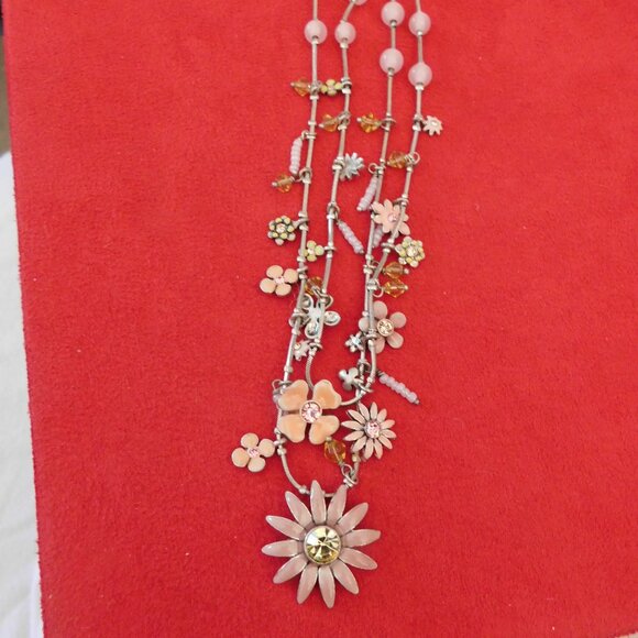 Ladies Pilgrim Soft Pink Necklace - Picture 3 of 4